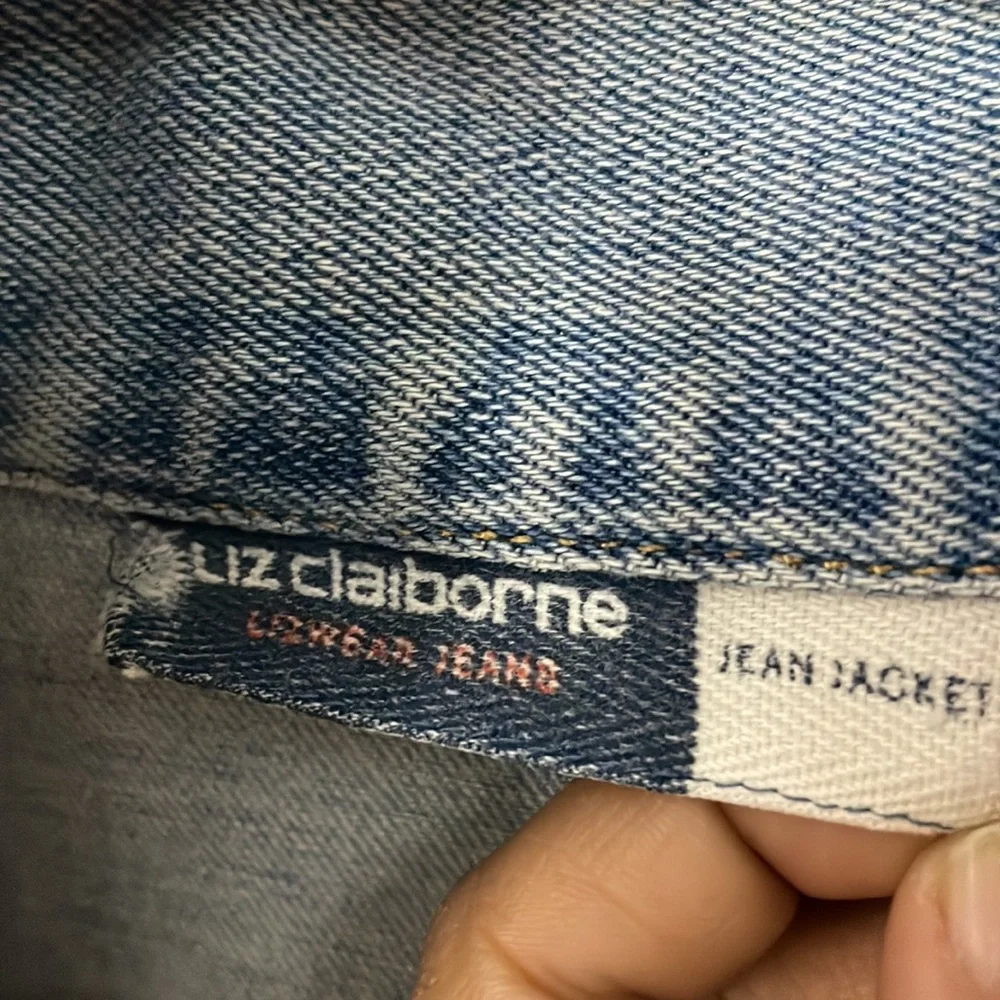 Liz Claiborne Jean jacket - Picture 12 of 13